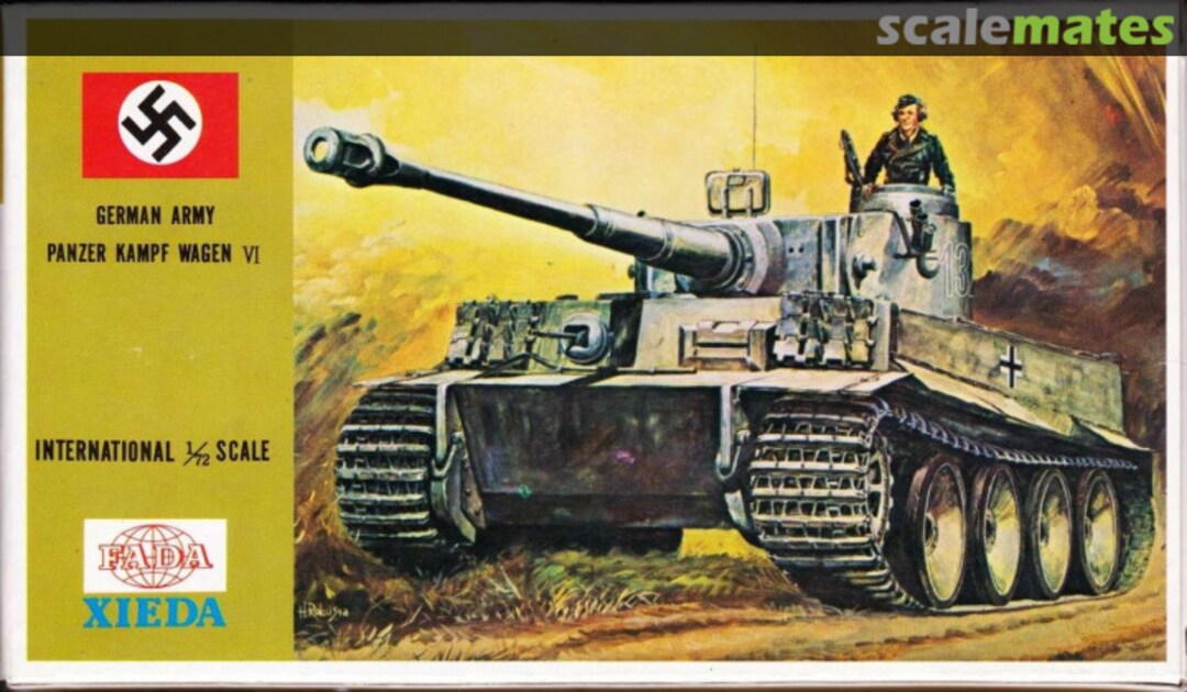 Boxart Panzerkampfwagen VI TK2038 FADA XIEDA