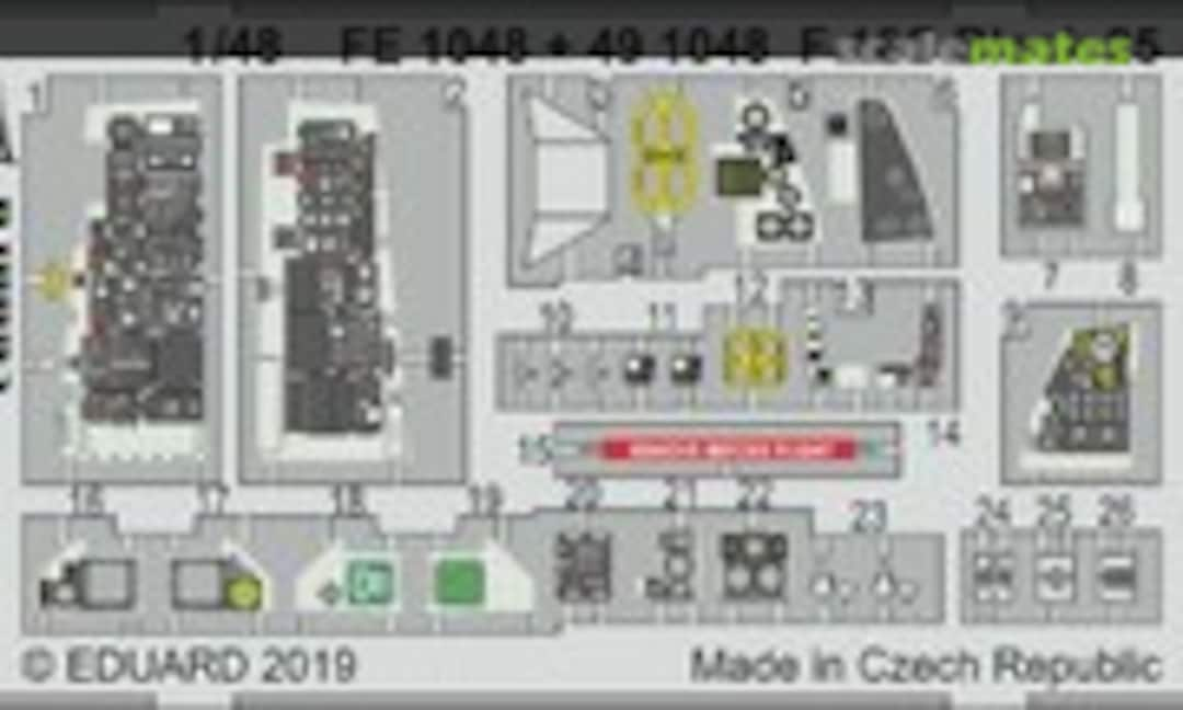 1:48 F-16C Block 25 TAMIYA (Eduard FE1048)