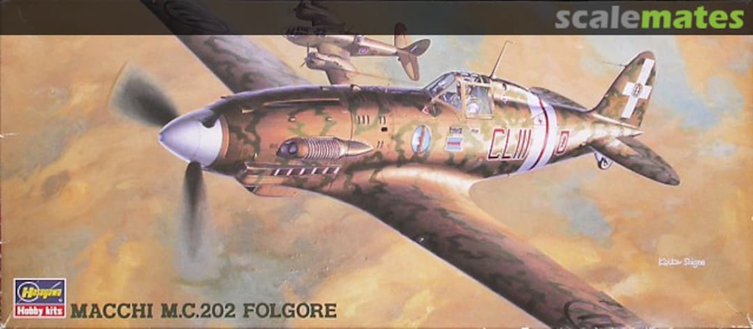 Boxart Macchi M.C.202 Folgore 51302 Hasegawa