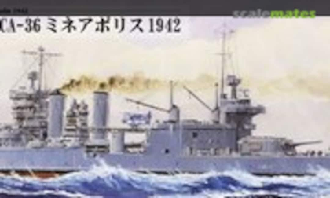 1:700 CA-36 USS Minneapolis 1942 (Pit-Road W195NH)