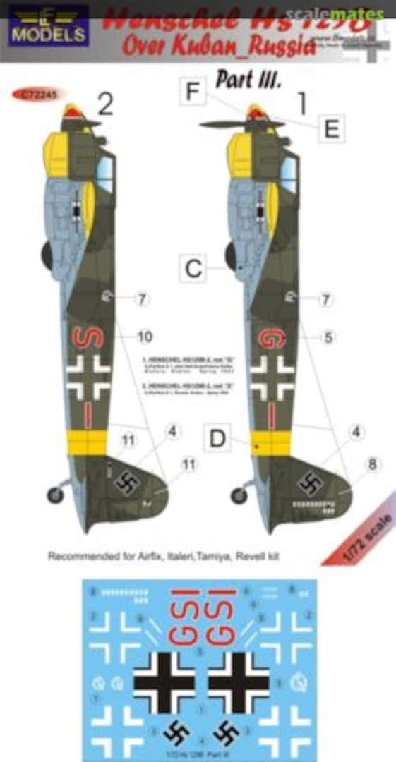 Boxart Henschel Hs 129B C72245 LF Models