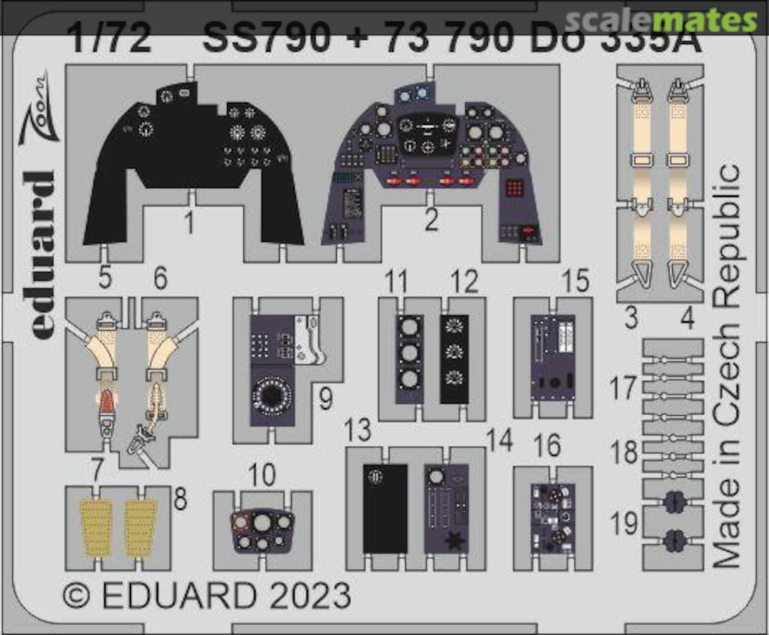 Boxart Do 335A SS790 Eduard