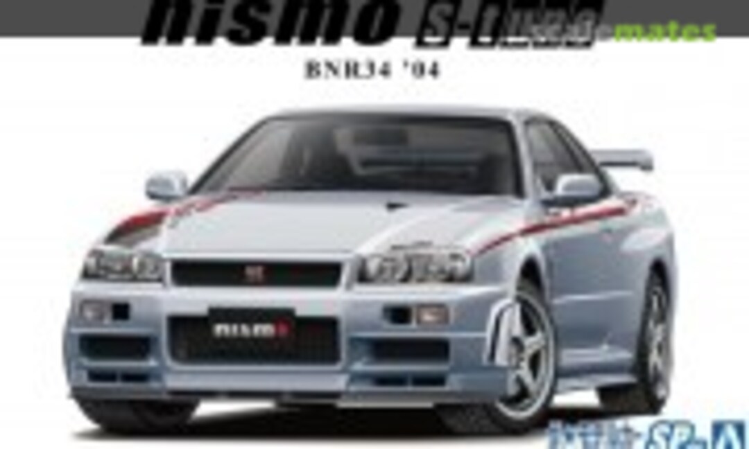 1:24 Nissan BNR34 Skyline GT-R Nismo S-Tune '04 (Aoshima 066072)