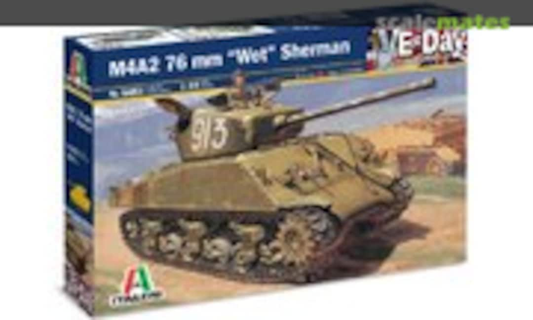 1:35 M4A2 76 mm &quot;Wet&quot; Sherman (Italeri 6483)