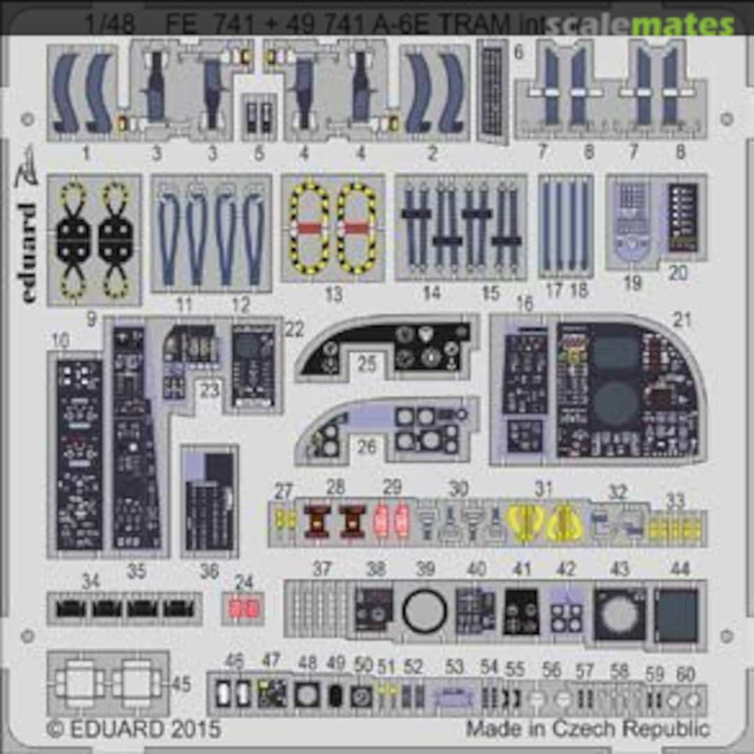 Boxart A-6E TRAM interior FE741 Eduard