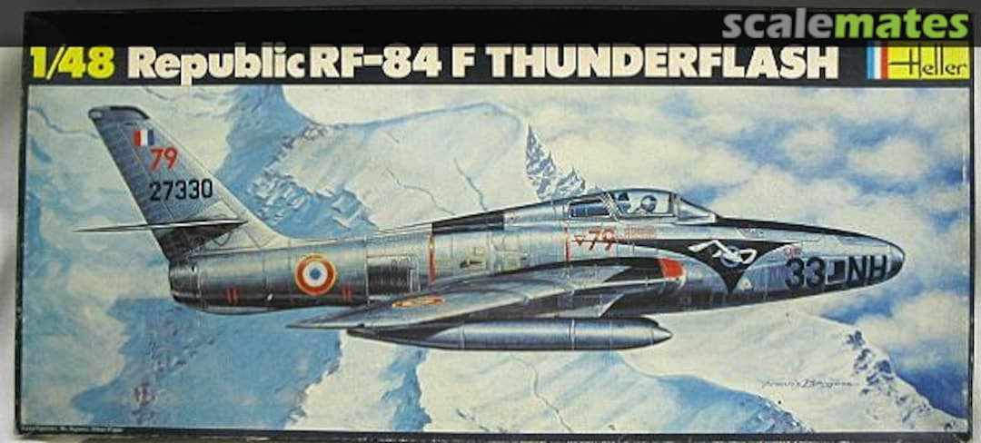 Boxart Republic RF-84F Thunderflash 556 Heller