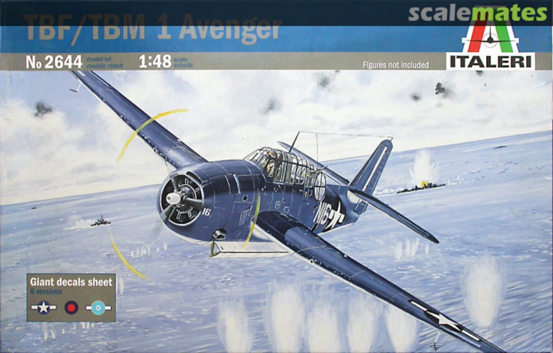 Boxart TBF / TBM 1 Avenger 2644 Italeri