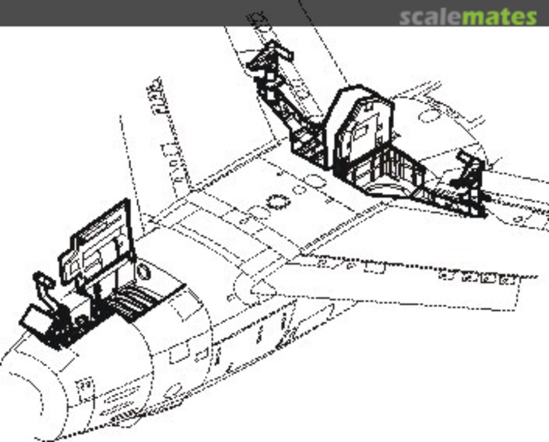 Boxart F-86F Sabre - undercarriage set 7113 CMK