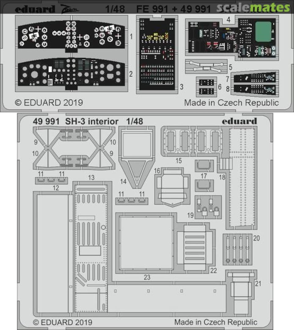 Boxart SH-3 interior 49991 Eduard