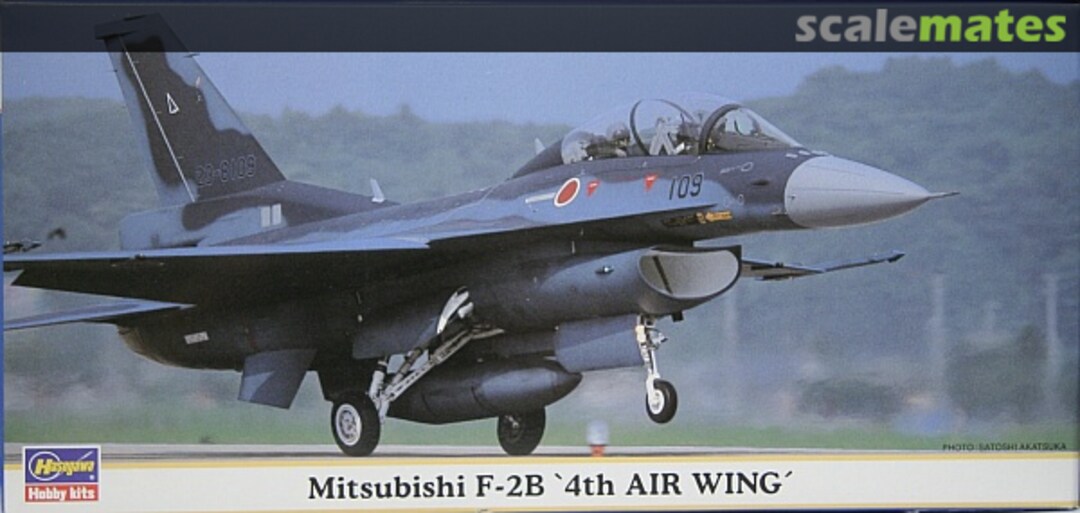 Boxart Mitsubishi F-2B `4th Air Wing´ 00393 Hasegawa