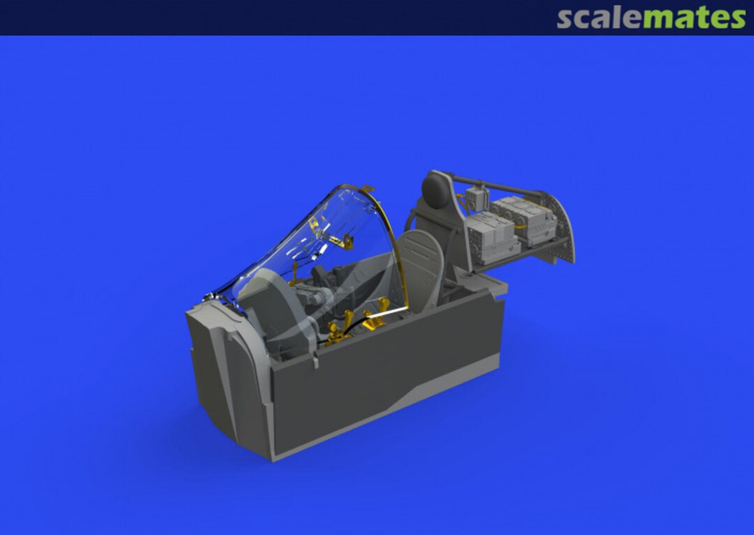 Boxart P-38H cockpit TAMIYA 648595 Eduard