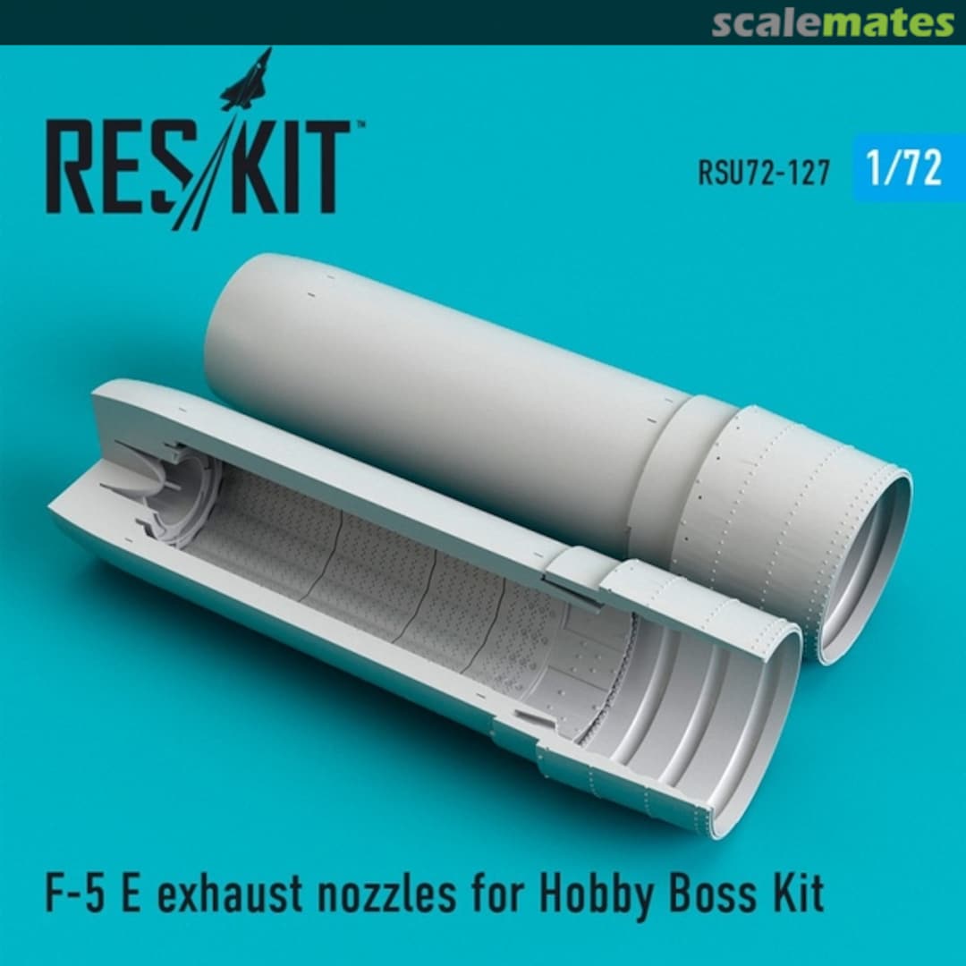 Boxart F-5E - exhaust nozzles RSU72-0127 ResKit