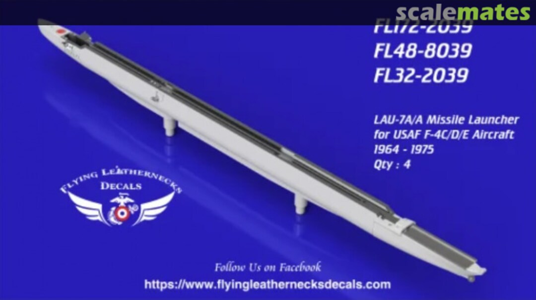 Boxart LAU-7A/A for USAF F-4 Phantom FL172-2039 Flying Leathernecks