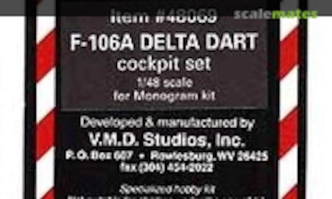 1:48 F-106A Delta Dart - Cockpit Set (Black Box 48069)