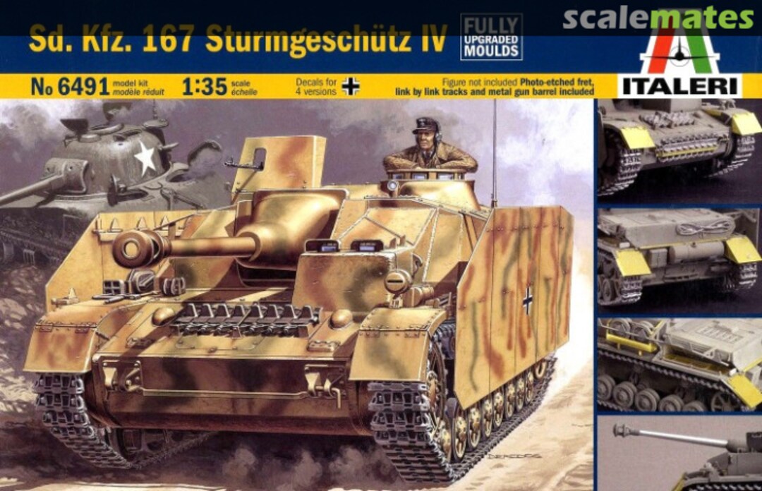 Boxart Sturmgeschütz IV 6491 Italeri