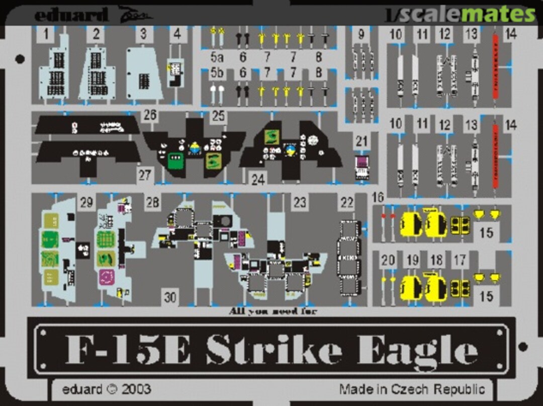 Boxart F-15E SS204 Eduard