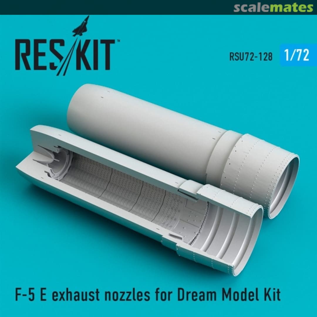 Boxart F-5E - exhaust nozzles RSU72-0128 ResKit