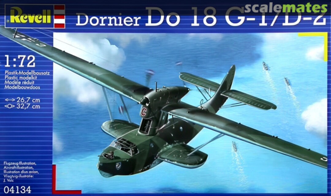 Boxart Dornier Do 18 G-1/D-2 04134 Revell