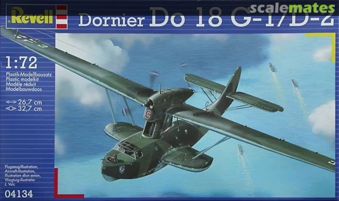 Boxart Dornier Do 18 G-1/D-2 04134 Revell