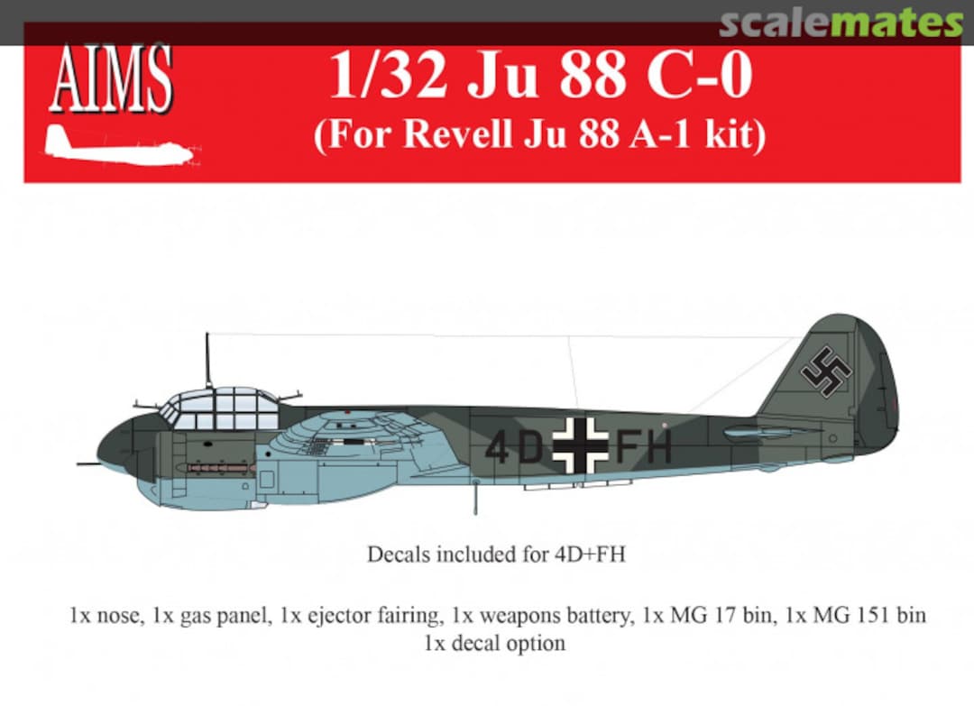 Boxart Ju 88 C-0 conversion set  AIMS