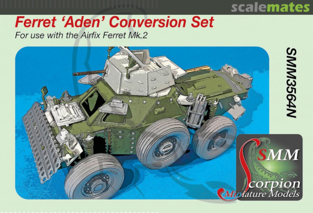 Boxart Ferret 'Aden' Conversion Set SMM3564N Scorpion Miniature Models