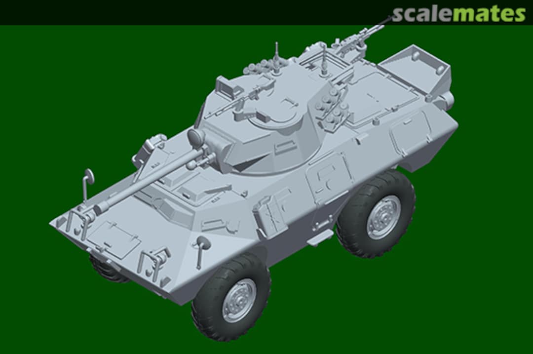 Boxart LAV-150 APC 90mm Mecar Gun  07442 Trumpeter