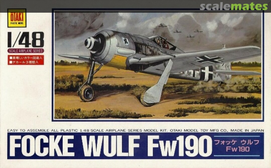 Boxart Focke Wulf Fw190 OT2-26-600 Otaki