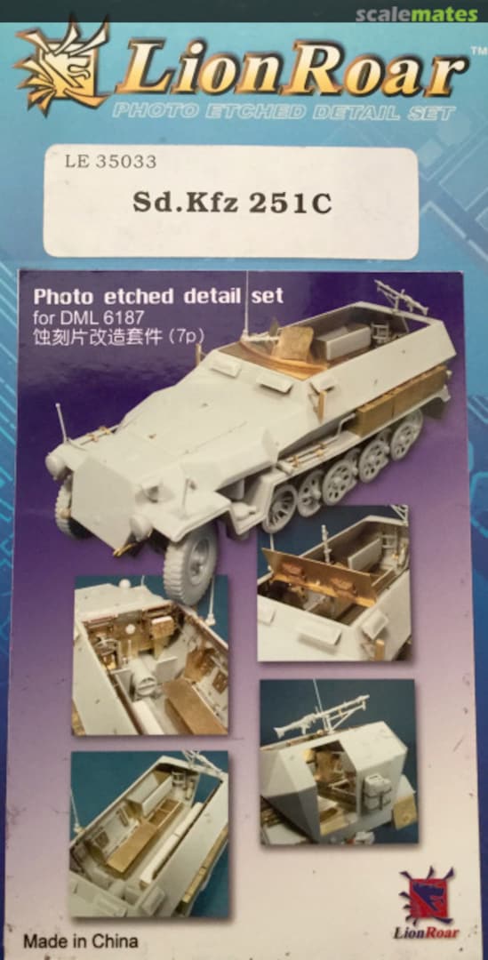 Boxart Sd.Kfz 251C LE35033 Lion Roar