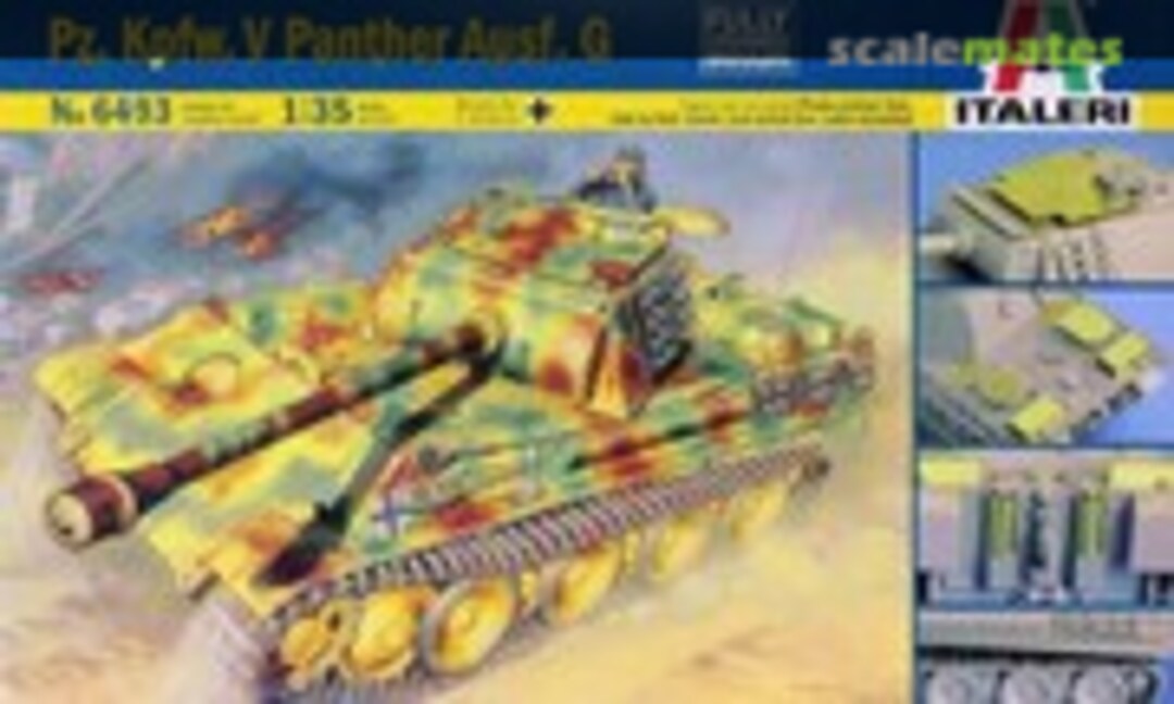 1:35 Pz.Kpfw. V Panther Ausf. G (Italeri 6493)