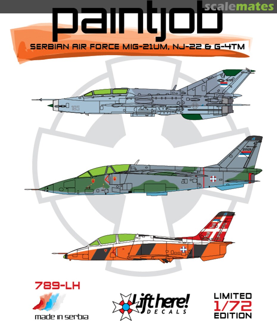 Boxart Paintjob 789-LH Lift Here Decals