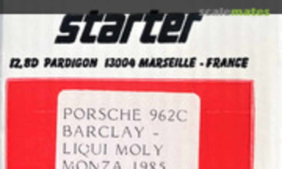 1:43 Porsche 962 C - &quot;Barclay - Liqui Moly&quot; (Starter none)