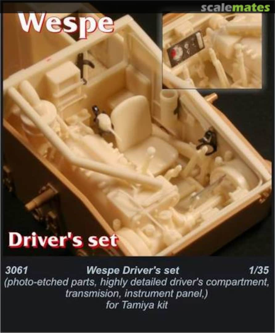 Boxart Wespe - Driver's set 3061 CMK