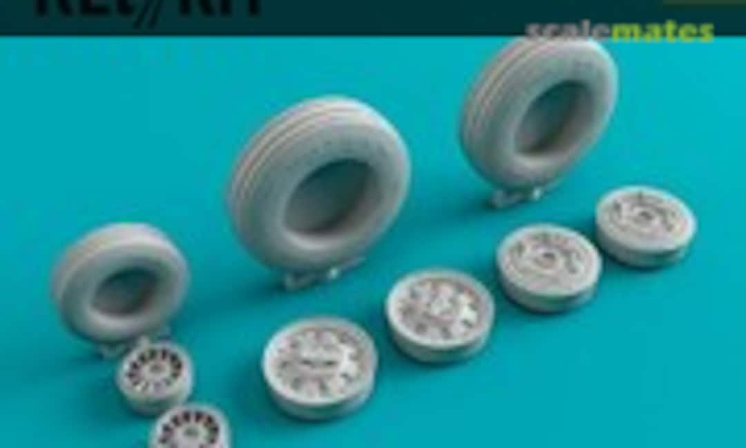 1:32 F-105F/G Thunderchief wheels set (ResKit RS32-0077)