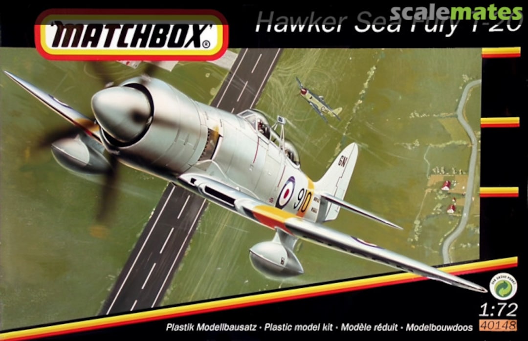 Boxart Hawker Sea Fury T-20 40148 Matchbox