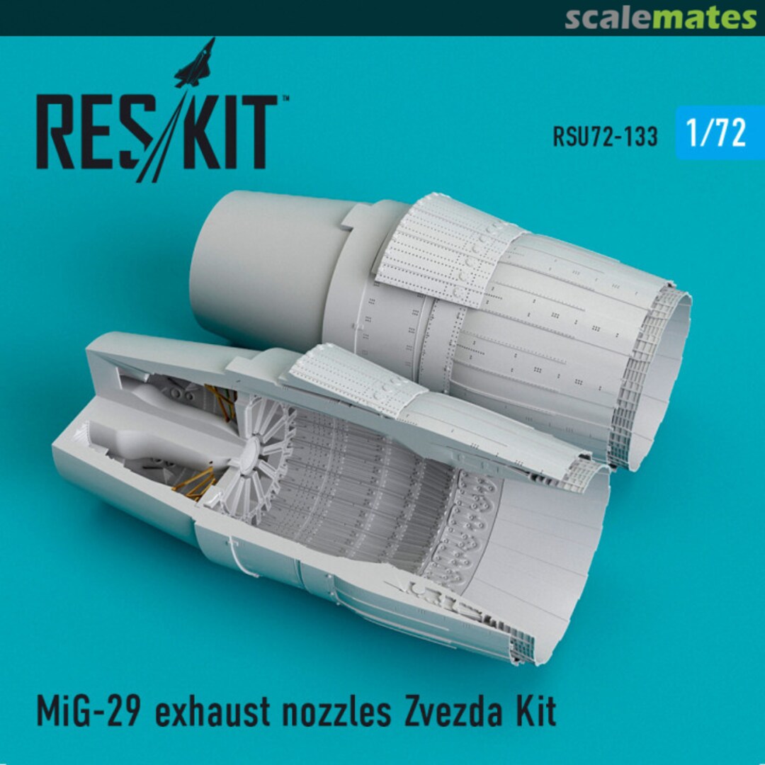 Boxart MiG-29 - Exhaust Nozzles RSU72-0133 ResKit