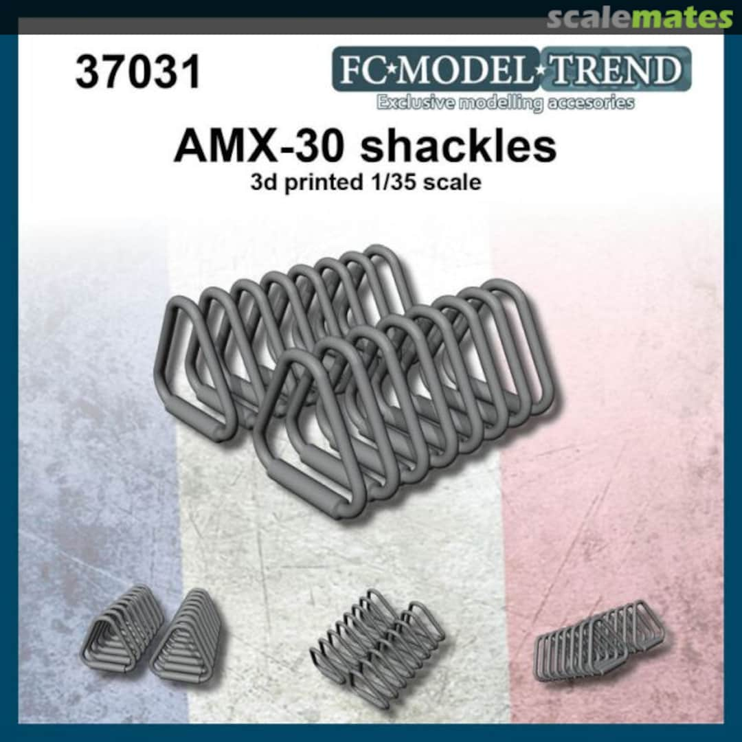 Boxart AMX-30 shackles 37031 FC Model Trend