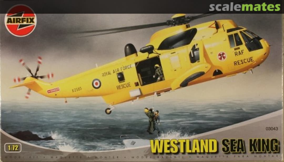 Boxart Westland Sea King 03043 Airfix