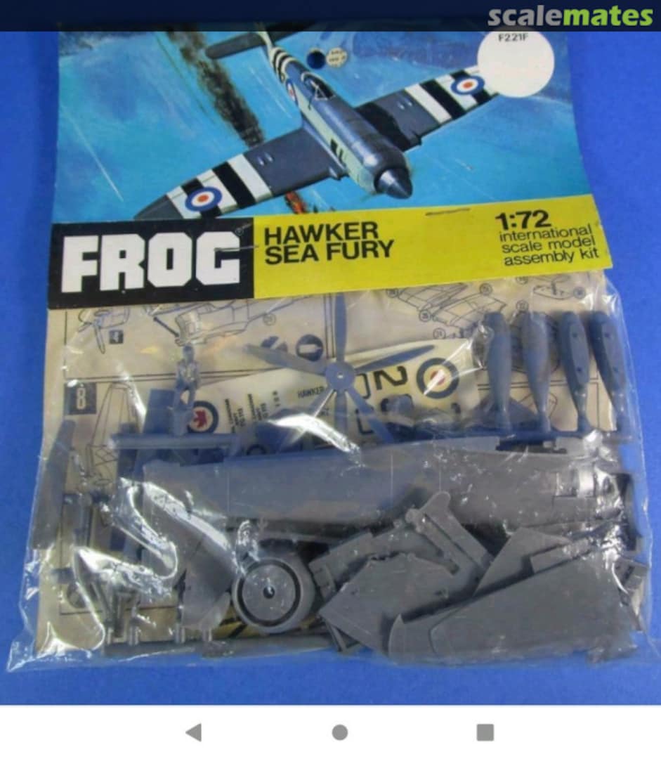 Boxart Hawker Sea Fury F221F FROG