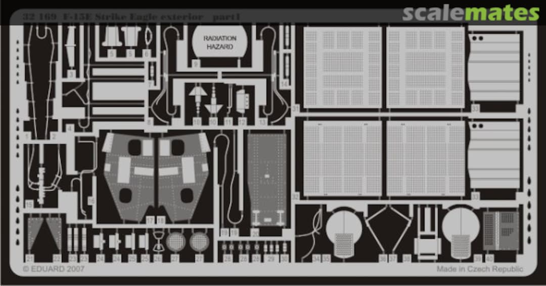 Boxart F-15E Strike Eagle exterior 32169 Eduard