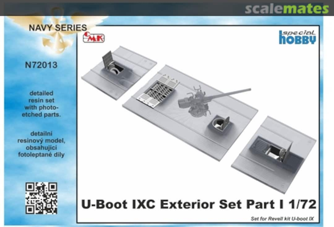 Boxart U-Boot IX Exterior Set Part I N72013 CMK