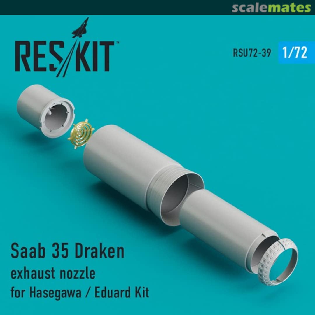 Boxart Saab 35 Draken - Exhaust Nozzle RSU72-0039 ResKit