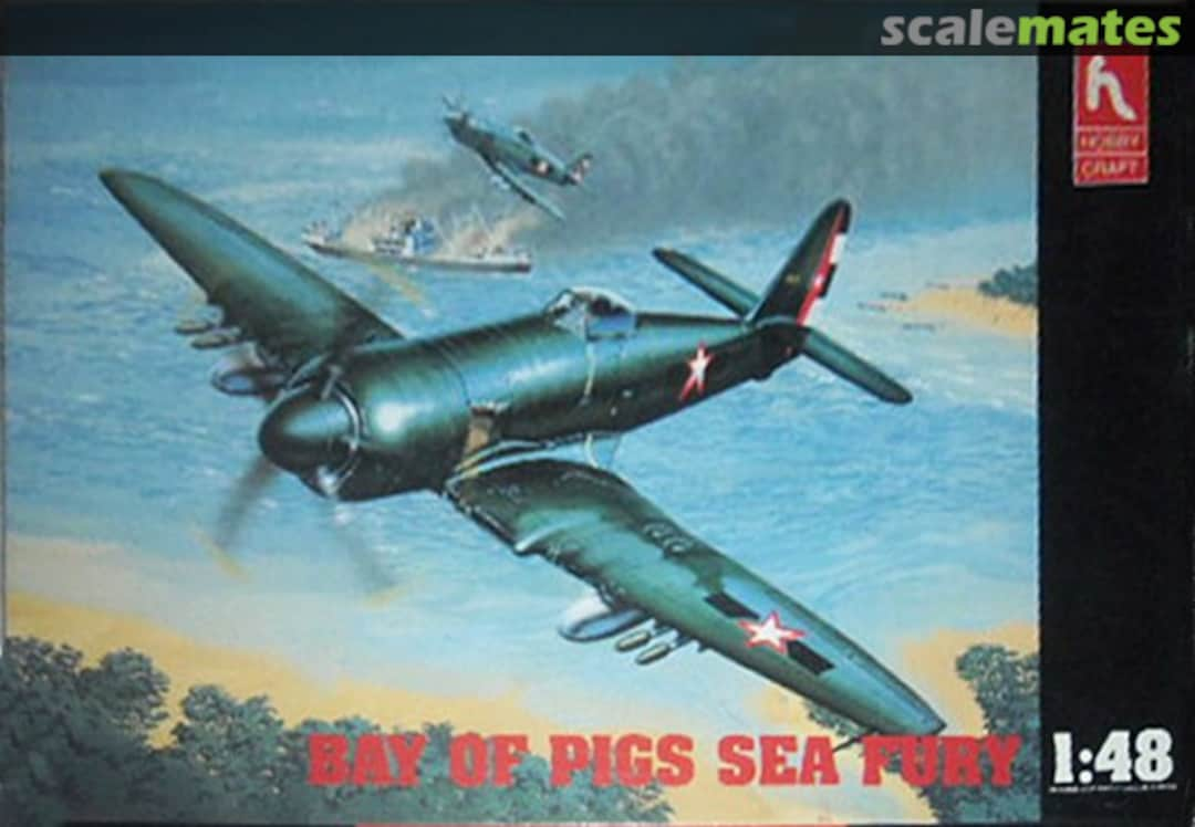 Boxart Bay Of Pigs Sea Fury HC1532 Hobbycraft