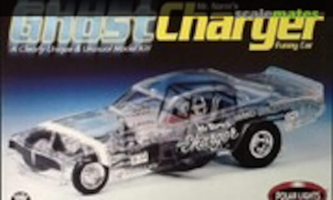 1:25 Ghost Charger Funny Car (Clear Red) (Polar Lights 6551)