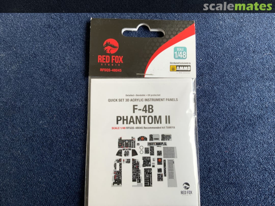 Boxart F-4B Phantom II RFSQS-48045 Red Fox Studio