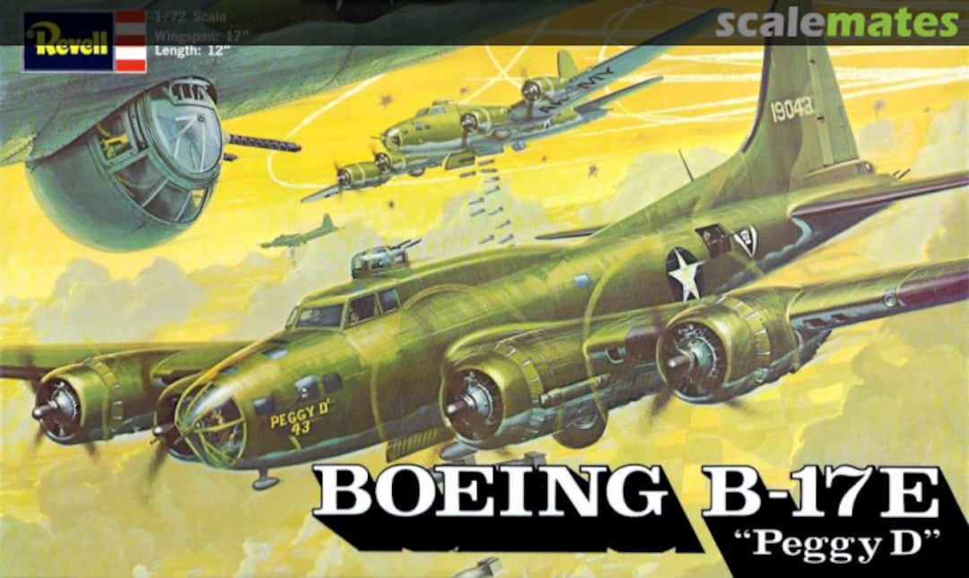 Boxart Boeing B-17E "Peggy D" H-228 Revell