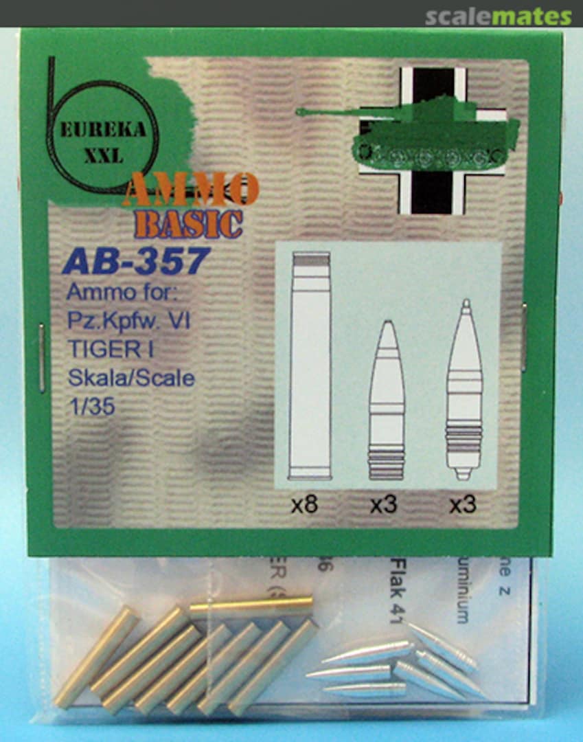 Boxart Ammo for Tiger I AB-357 Eureka XXL