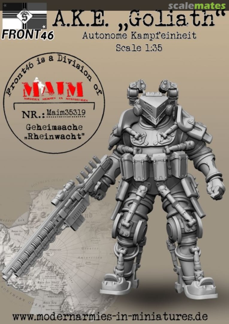 Boxart A.K.E. Goliath - Autonome Kampfeinheit -Front46- MAIM35319 MAiM