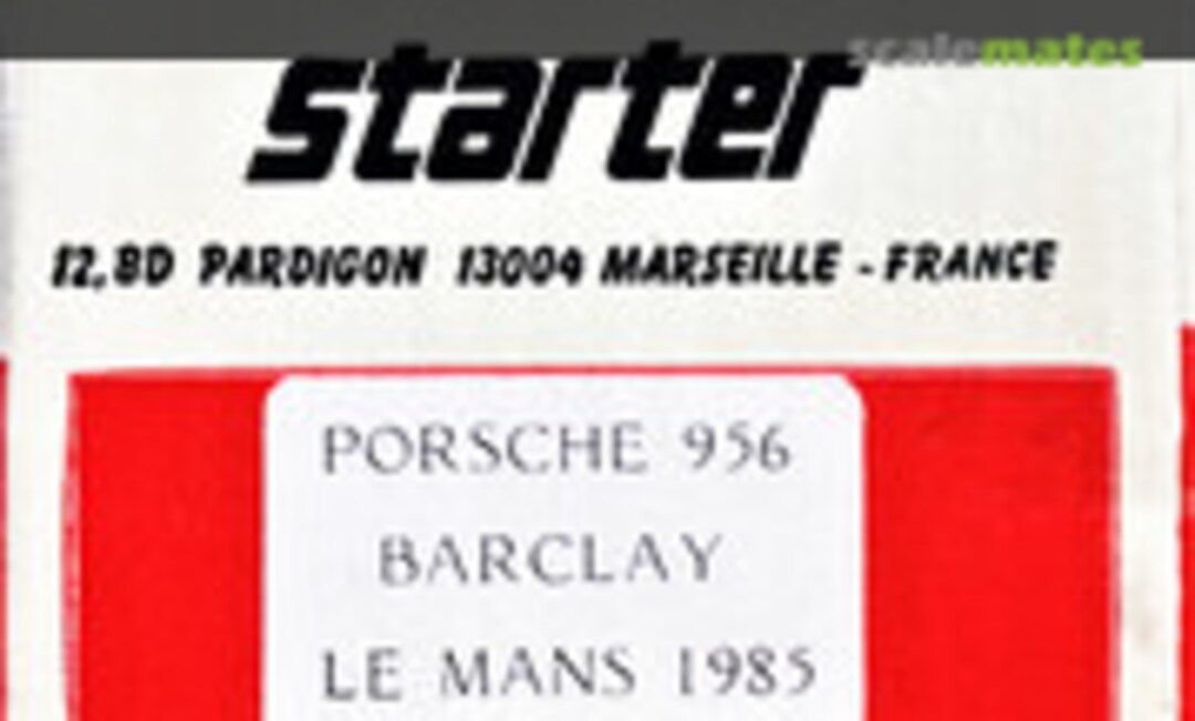 1:43 Porsche 956 - &quot;Barclay&quot; (Starter none)