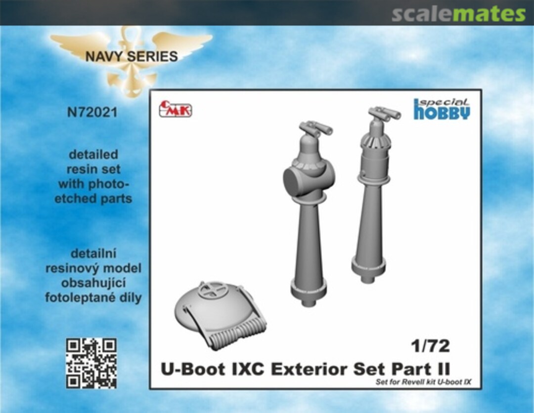 Boxart U-Boot IX Exterior Set Part II N72021 CMK