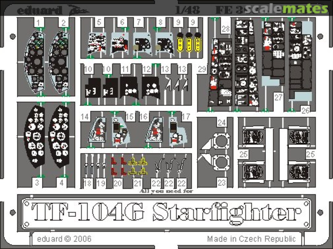 Boxart TF-104G 49368 Eduard